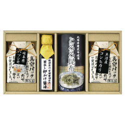 美食ファクトリー 蔵出し卵がけ醤油と美味しい米ギフト