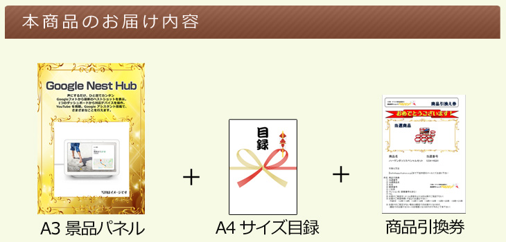 Google Homeお届け内容