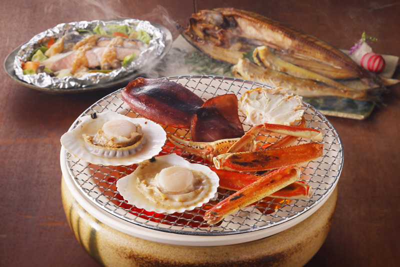 北海道 海鮮浜焼き