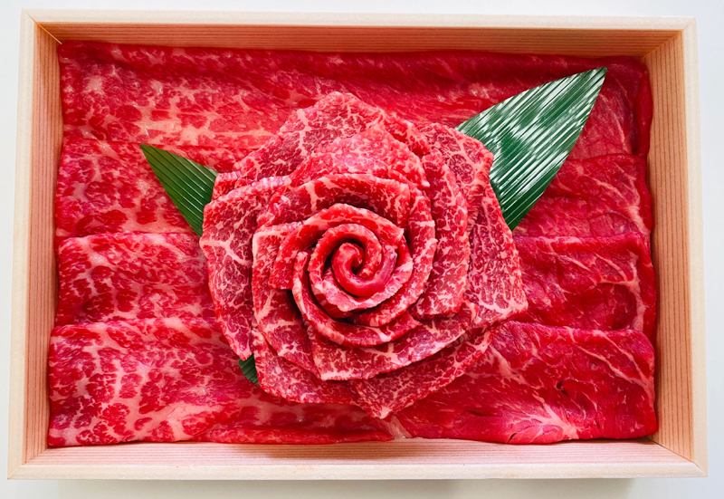 神戸牛 花盛り