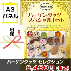 ハーゲンダッツセレクション 景品パネル&引換券付き目録