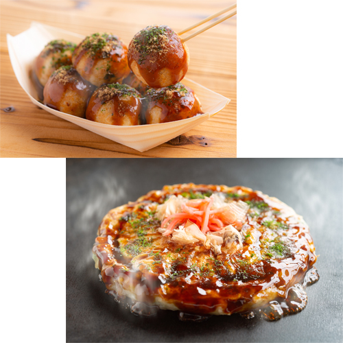 大阪 「あほや」 たこ焼・お好み焼きセット