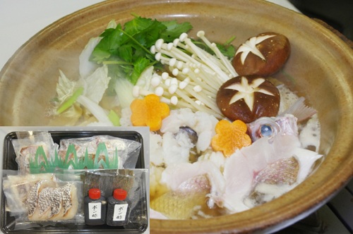 徳島　鳴門鯛の鍋