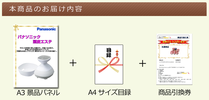 パナソニック頭皮エステお届け内容