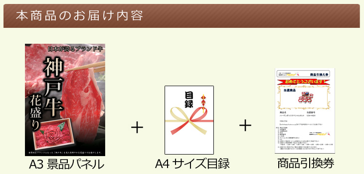 神戸牛 花盛りお届け内容