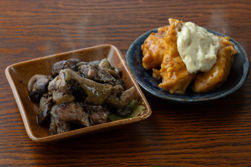 宮崎名物 鶏の炭火焼とチキン南蛮セット