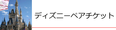 東京ディズニーリゾートペアチケット 景品パネル&引換券付き目録(二次会、ビンゴにオススメです)