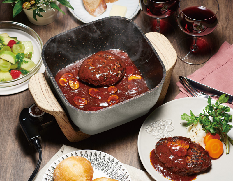 Toffy コンパクトマルチ電気鍋